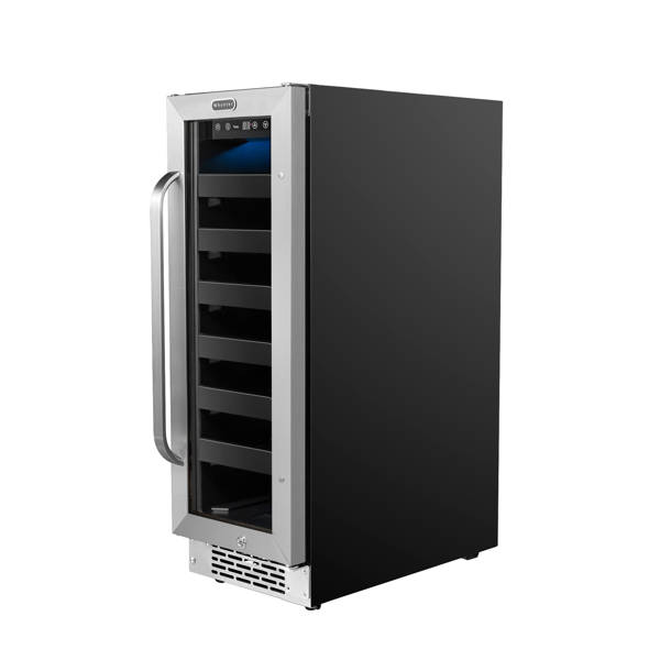 Whynter 12'' width 18 Bottle BuiltIn Wine Refrigerator & Reviews Wayfair